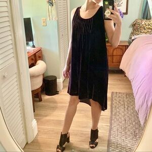 CP Shades | Pintuck‎ Velvet | Tank Shift Dress